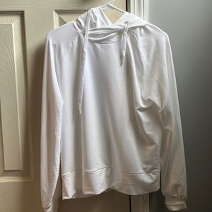 White long sleeve hoodie